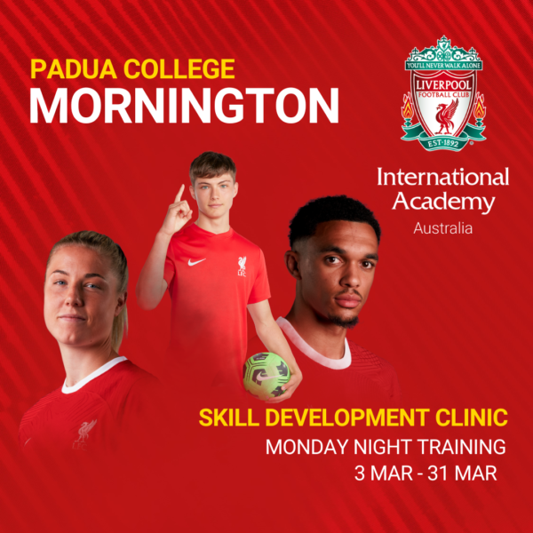 Padua College Mornington Skill Development Clinic - Term 1